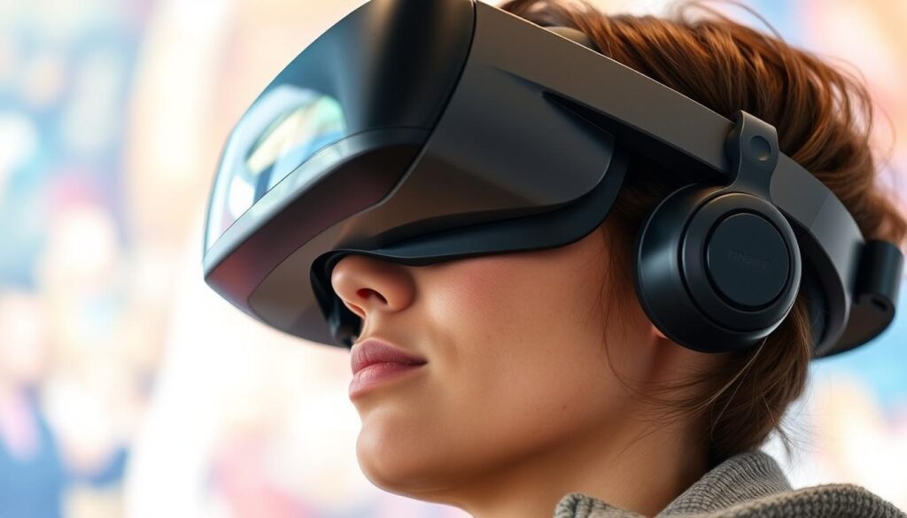 adjustable viewing experience with virtual reality headset