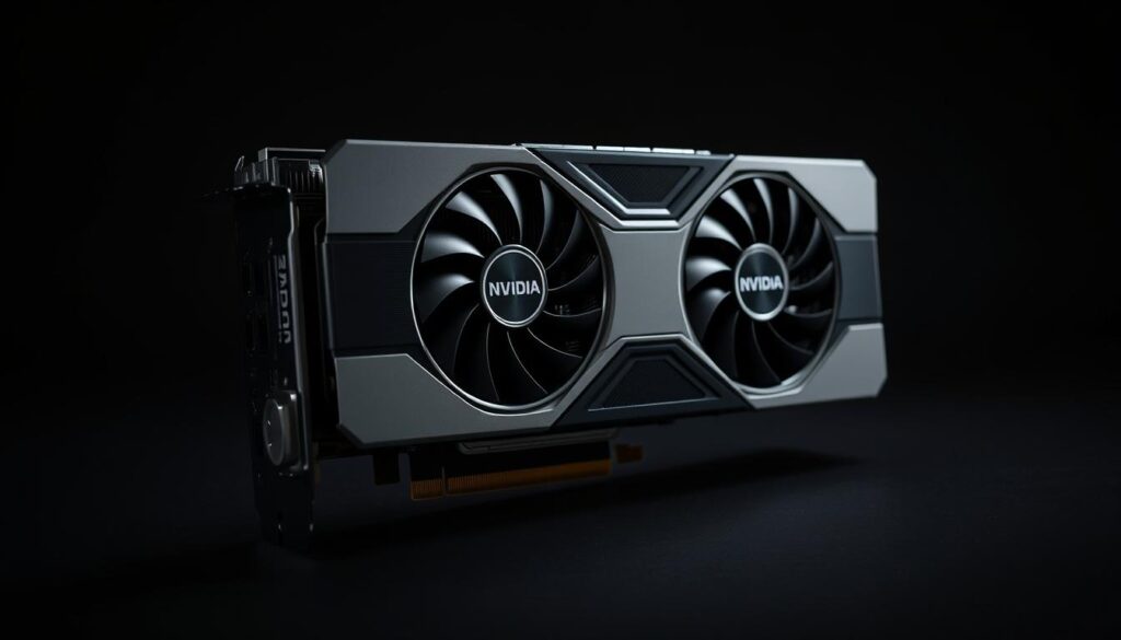 NVIDIA GeForce RTX 5090 flagship graphics card with advanced cooling system